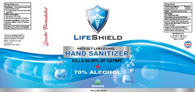 Label (Lifeshield 128 Oz Label)